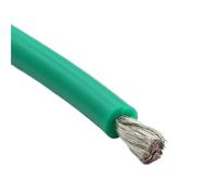 Fil chauffant flexible Câble chauffant en silicone souple for réservoir de canalisation antigel, résistant aux hautes températures, 1 pièce(Green,10M*20)