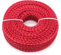 Fil Coupe Bordure Universel, Ligne de Trimmer Strimmer en Nylon 3.0 mm, Fil en Nylon Débroussailleuse Robuste (Twist, 3mmx15m)