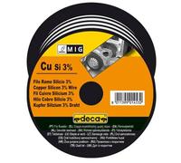 Fil CuSi3 Ø 0,8 mm pour soudure Brazing MIG bobine de 800 grs