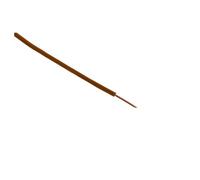 Fil d'alimentation électrique HO7V-U 1,5mm² Marron - 10m
