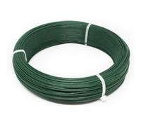 Fil d'attache en acier galvanisé plastifié pour grillage ou autre - 100 m x 1.3mm Ø - Vert - Linxor Vert G