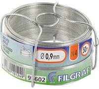 Fil d'attache Filgraf - Zingué - 50 m - ø0.9 mm