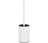 Fil de brosse WC Delabie. W.-Mont. o.Abd. inox époxy blanc mat