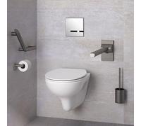 Fil de brosse WC Delabie. W.-Mont. sans cache Edst. anthracite métallique