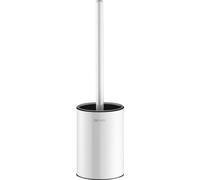 Fil de brosse WC Delabie. W.-Mont. sans cache inox époxy blanc