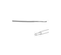 Fil de câblage - ø 1.4 mm - 0.2 mm² - monobrin - gris mowmg