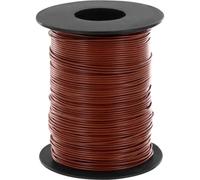 Fil de câblage Donau Elektronik 119-18 1 x 0.14 mm² marron 100 m