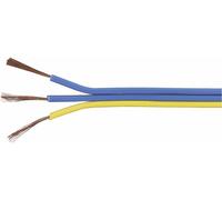 Fil de câblage TRU COMPONENTS FBC 1567055 3 x 0.14 mm² bleu, jaune 25 m