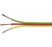 Fil de câblage TRU COMPONENTS FBC 1567056 3 x 0.14 mm² jaune, rouge, vert 5 m