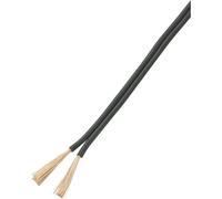 TRU Components Fil de câblage NYFAZ/CCA 1566993 2 x 2,50 mm² noir 50 m