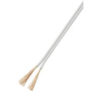 Fil de câblage TRU COMPONENTS NYFAZ/CCA 1566994 2 x 2.50 mm² blanc 50 m