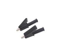 Fil de clip en cuivre pur avec trou prise 4 mm, pince taille moyenne, haute tension, gaine entièrement recouverte, test 30A