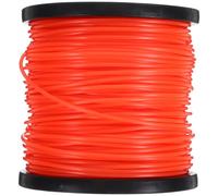 Fil de Coupe-bordures Rond en Nylon 100m pour Jardin | Bobine Orange, Usage Tondeuse, Coupe, Compatibilité, Pièce Simple