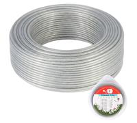 Fil de coupe de 2,4 mm x 30 mètres pour débroussailleuse et coupe-bordures