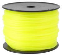 Fil de coupe de 3 mm pour trimmer, câble de tondeuse carré pour Husqvarna, couleur jaune, 168 mètres
