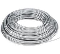 Fil de coupe en acier, 2,4 mm x 30 m - Fil de débroussaillage pour désherber, herbe, cour ou jardin