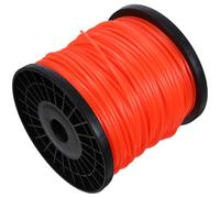 Fil de Coupe-herbe Rond en Nylon Orange 100m pour Tondeuse | Accessoire de Remplacement, Coupe et Usage Simple, Compatibilité, Bobine Unique