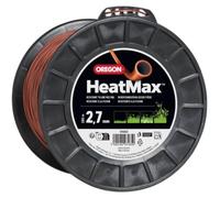 Oregon Fil de débroussailleuse Résistant à la chaleur 2.7mm, Coupe herbes hautes, mauvaises herbes, végétation dense, compatible avec modèles standards, 2.7mm x 280m (545823)