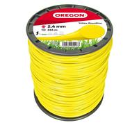 Fil de coupe rond de 2,4 mm, idéal pour les coupe-bordures. Ce fil de coupe est conçu pour couper l'herbe haute, les mauvaises herbes et la végétation dense. Il s'agit d'un fil de coupe en nylon robus