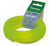 Fil de coupe rond pour débroussailleuses et coupe-herbes, 2,4 mm, 15 m
