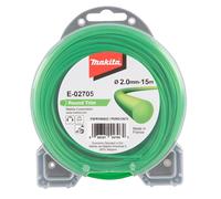Fil de coupe Vert 2mm x 15m rond MAKITA E-02705