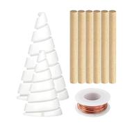 Fil de cuivre pour jardinage, bobines pour électroculture de 2,5 m réglables de longue durée, poteaux en cuivre pour potager | Pour potager, pépinière, intérieur, maison, en pot, pelouse