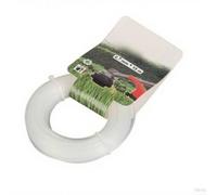 Fil de Débroussailleuse Carré 2,7mm Nylon Commercial 49ft pour Compatible pour echo SL FS 56 RC 128LD Herbe pour robuste(white square)