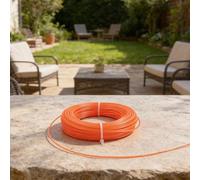 Fil de débroussailleuse en nylon conçu pour rouleau et bobine de rechange pour débroussailleuse, pour couper la ficelle (2 mm, vert)