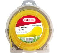 Fil de débroussailleuse Oregon Jaune Rond 2mm, Coupe Herbes Hautes, Mauvaises Herbes, végétation Dense, Fil Nylon Haute résistance, Compatible avec modèles Standards, 2.0mm x 127m (69-358-Y)