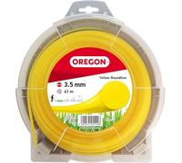 Oregon Fil de débroussailleuse 69-377-Y Rond 3,5 mm x 124 m Jaune – fil nylon haute résistance