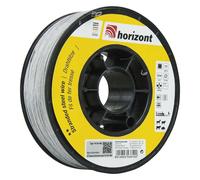 Fil de fer en zinc tressé Horizont Noir 400 m