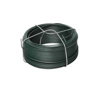 Fil de fer plastifié vert avec support 50m Werka Pro ø 0,9 mm