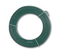 Fil de fer plastifié vert pour clôtures, 100 mètres [Ø2,70mm]