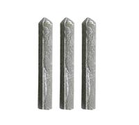 Fil de soudure en aluminium, produit universel pour bricolage, point de fusion basse température, connexion stable, polyvalent, pour acier, cuivre, portable, facile à utiliser, 3 pièces (gris, taille