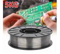 Fil de Soudure Fourré à Flux Acier Sans Gaz Auto-blindé E71T-GS 0.8mm 5kg MIG Universel Pour Tous Azimuts