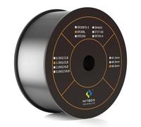 Fil de soudure MIG en acier inoxydable - ER308L - Fil plein de 0,8 mm - Bobine de 1 kg - Pour soudage MIG