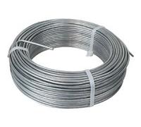 Fil de tension en acier galvanisé pour grillage ou autre - 100 m x 2.2mm Ø - Gris - Linxor