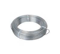 Fil de tension en acier galvanisé pour grillage ou autre - 50 m x 2.2mm Ø - Gris -