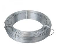 Fil de tension en acier galvanisé pour grillage ou autre - 50 m x 2.7mm Ø - Gris - Linxor
