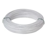 Fil de tension - Galva - Plastifié - 100m - Ø2,7mm - Blanc