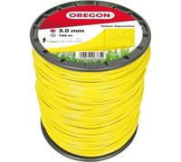 Fil débroussailleuse Carré Nylon Jaune ø3.0mm/144m Oregon 69-421-Y Fil de coupe simple et efficace : nylon de haute qualité pour une