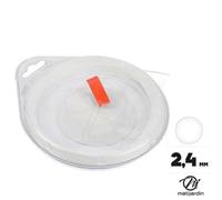 Fil débroussailleuse nylon 2,4 mm x 15 m - MATIJARDIN - Rond - Blanc
