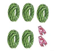 Fil Débroussailleuse Torsadé Nylon 2.4mm 10m pour robuste Fil(2.0mm) | Nylon torsadé pour robuste, pour idéal herbe épaisse, résistance pour usure, 10m longueur, diamètre 2.4mm