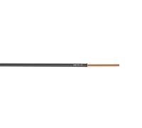 Fil électrique 1.5 mm² h07vu, en couronne de 25M noir Noir G
