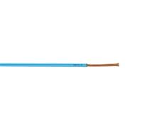 Fil électrique 1.5 mm² h07vu, en couronne de 5M bleu