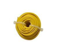 fil electrique auto souple 1 mm² jaune (10 m) -