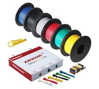 Fil électrique de calibre 28, fil de silicone de calibre 28 - fil de cuivre étamé tressé de calibre 28