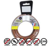 Fil électrique Flexible 4mm Marron 50m Sans Halogène, Sécurité Incendie - Edm