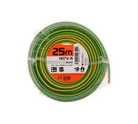 - Fil électrique H07V-R 6mm² jaune/vert - 25m