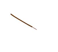 Zenitech Câble d'alimentation H07V-U 1,5 mm² – Monobrin PVC 700V 25 m Marron